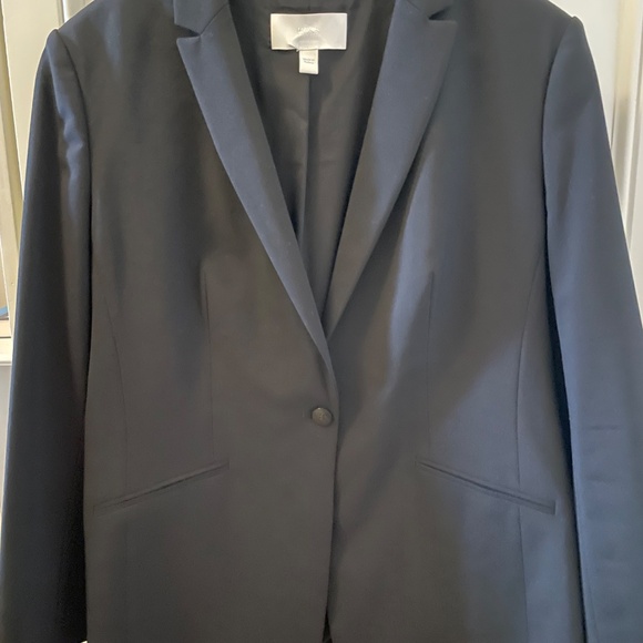 Boss by Hugo Boss Jabina Tropical Wool Blazer Size 14 - Picture 2 of 5